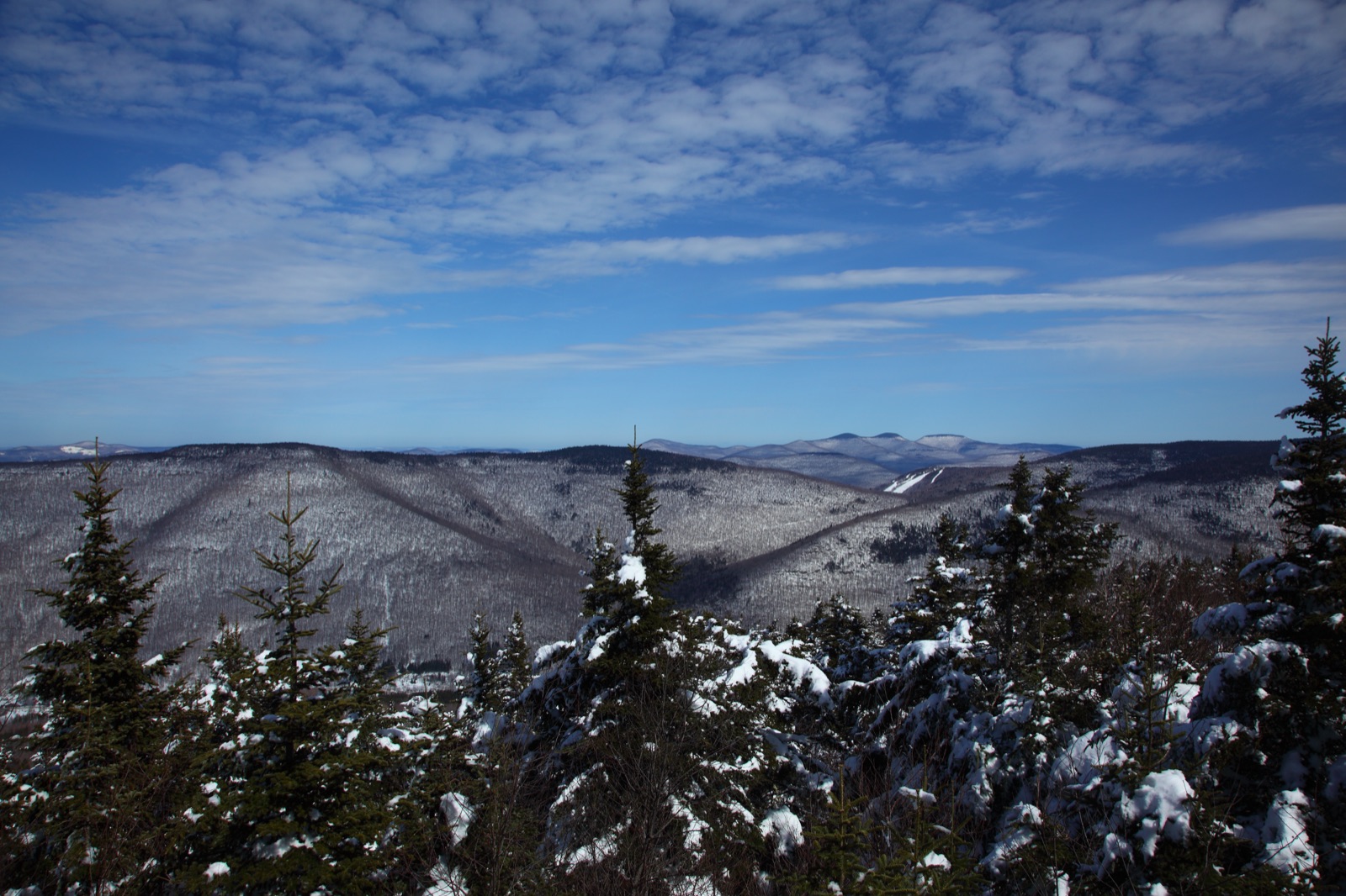 From the West Kill Summit — Catskill High Peaks photography